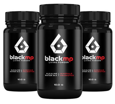 BlackMP Living Powder 3-Pack (180) Servings - Family Pack